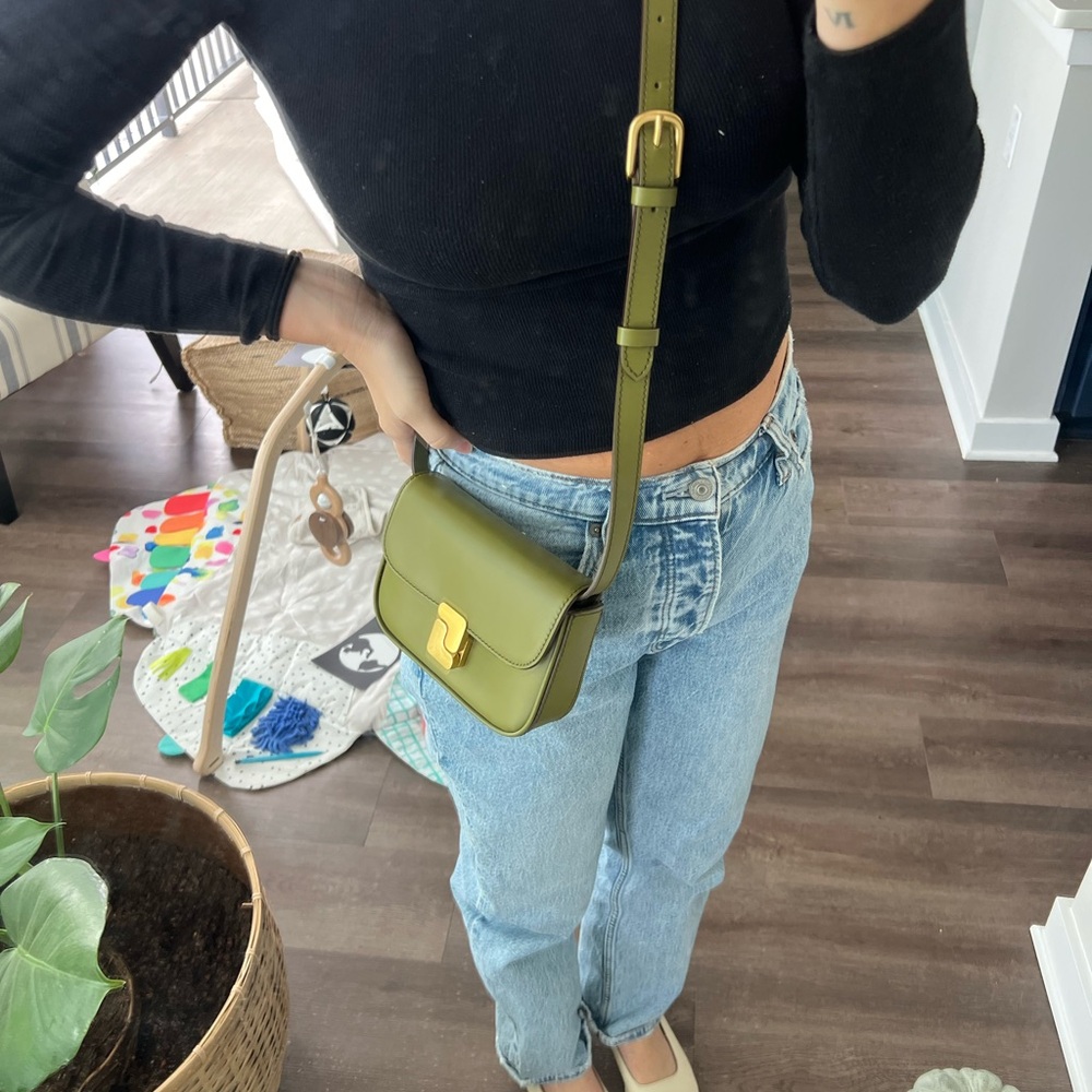 Olive Green Crossbody Bag